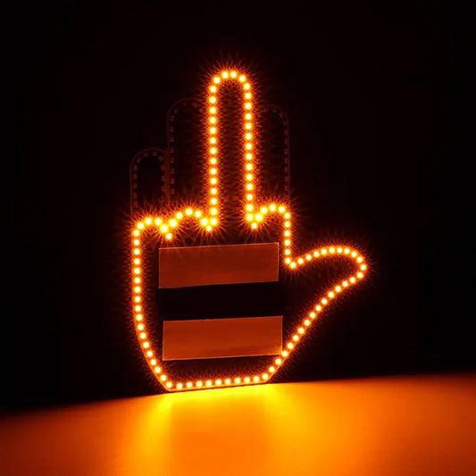 GestGlow - Led Hand Sign